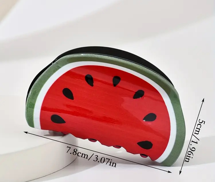 Featured image for “Watermelon hair claw 🍉”